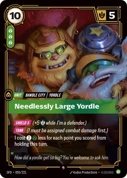 Needlessly Large Yordle [Spiritforged] 055/221
