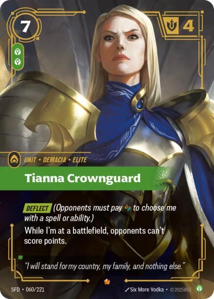 Tianna Crownguard [Spiritforged] 060/221