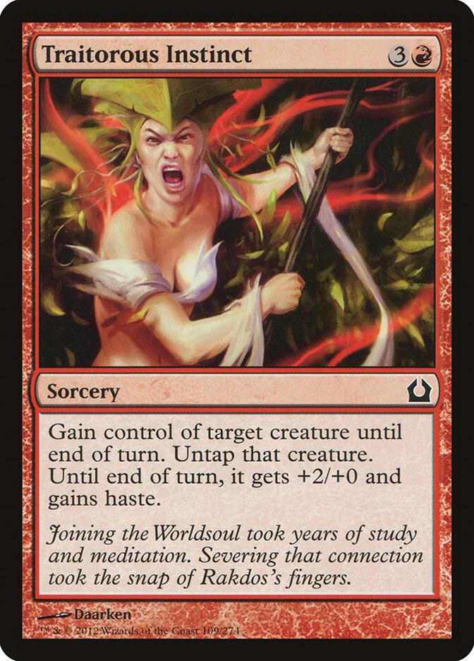 Traitorous Instinct [Return to Ravnica] 109