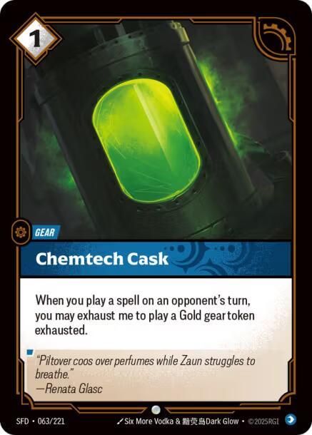 Chemtech Cask [Spiritforged] 063/221