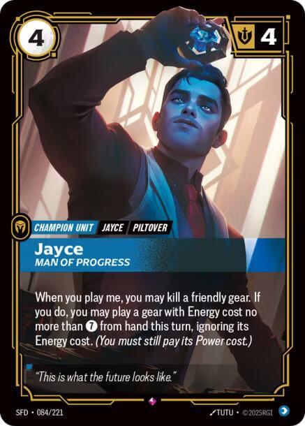 Jayce - Man of Progress [Spiritforged] 084/221