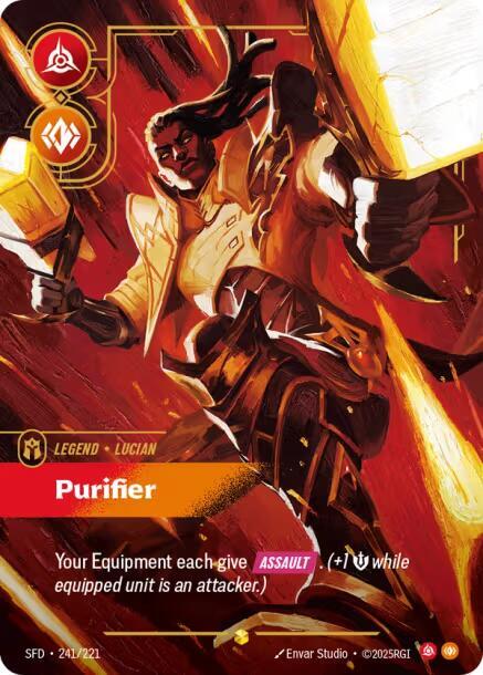 Lucian - Purifier (Overnumbered) [Spiritforged] 241/221