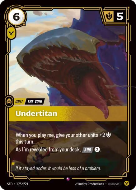 Undertitan [Spiritforged] 175/221