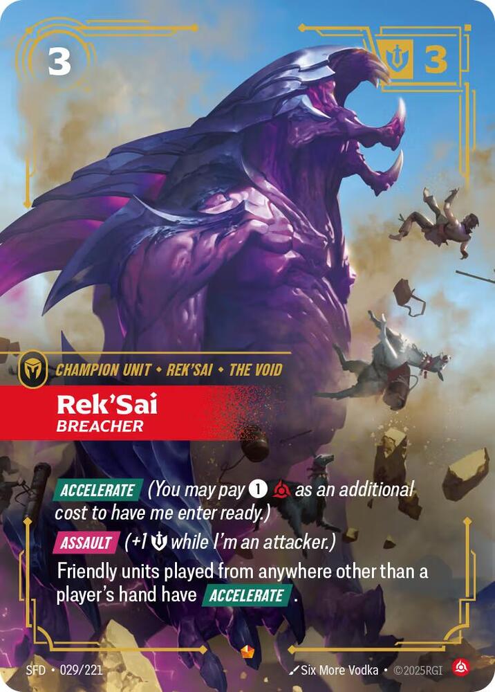 Rek'Sai, Breacher [Spiritforged] 029/221