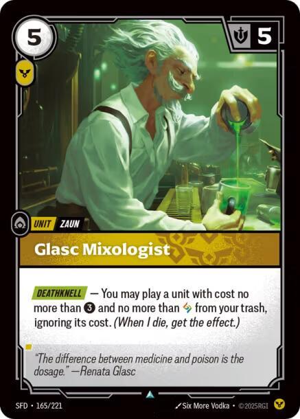 Glasc Mixologist [Spiritforged] 165/221