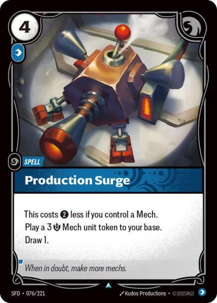 Production Surge [Spiritforged] 076/221