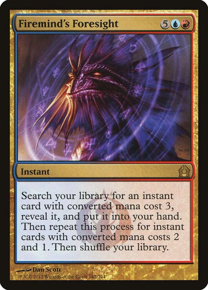 Firemind's Foresight [Return to Ravnica] 162