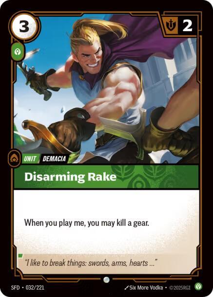 Disarming Rake [Spiritforged] 032/221