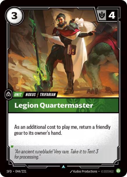 Legion Quartermaster [Spiritforged] 044/221