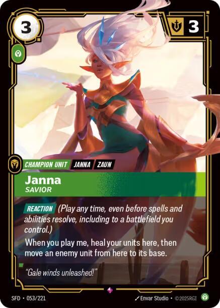 Janna - Savior [Spiritforged] 053/221