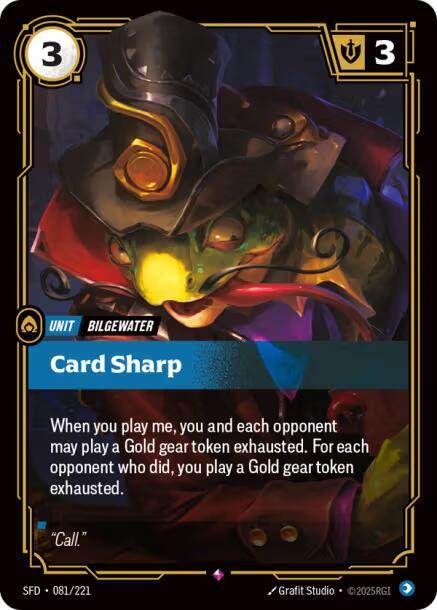Card Sharp [Spiritforged] 081/221