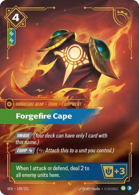 Forgefire Cape [Spiritforged] 190/221