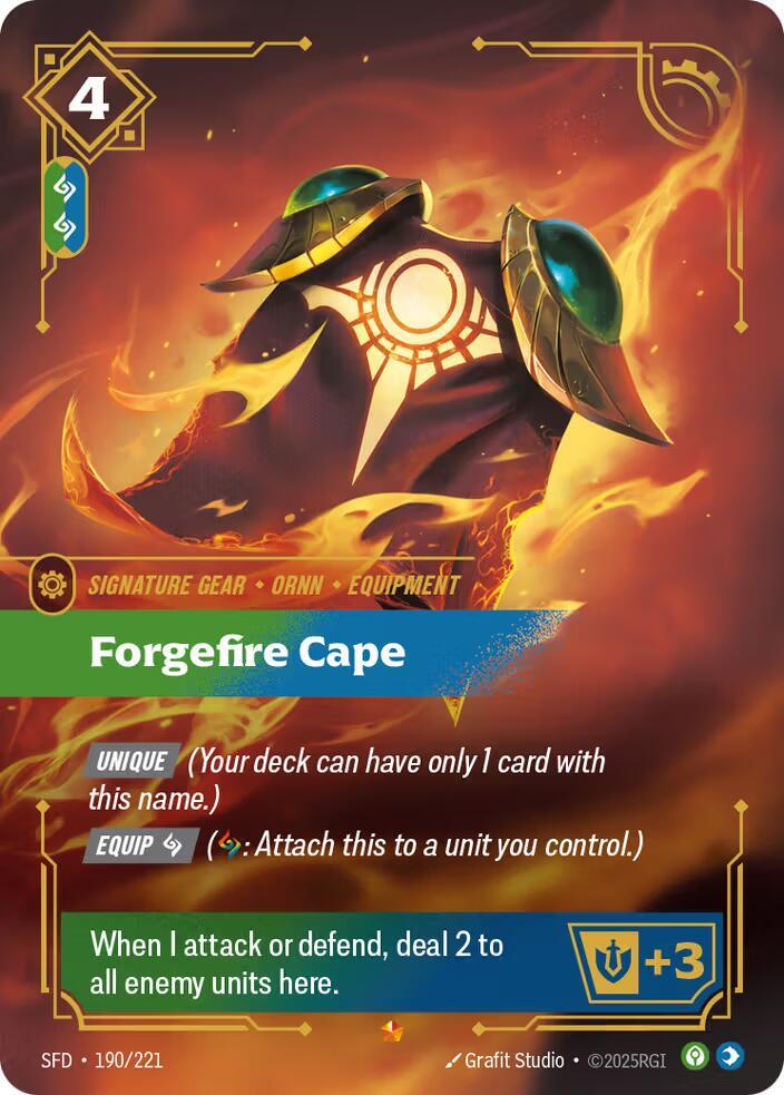 Forgefire Cape [Spiritforged] 190/221