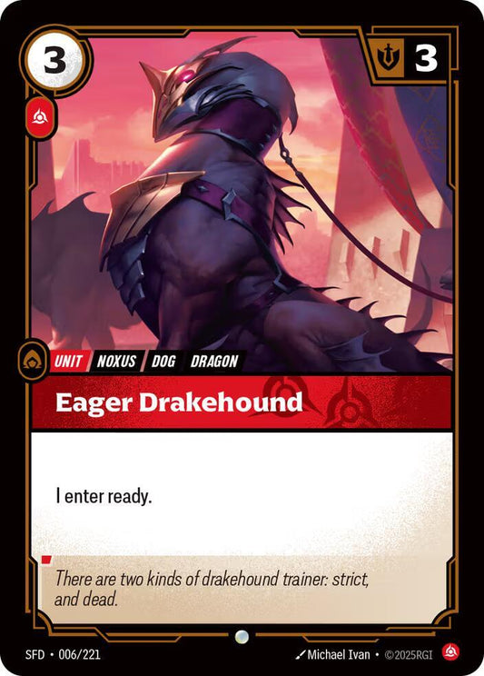Eager Drakehound [Spiritforged] 006/221