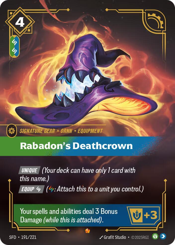 Rabadon's Deathcrown [Spiritforged] 191/221