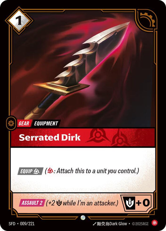 Serrated Dirk [Spiritforged] 009/221