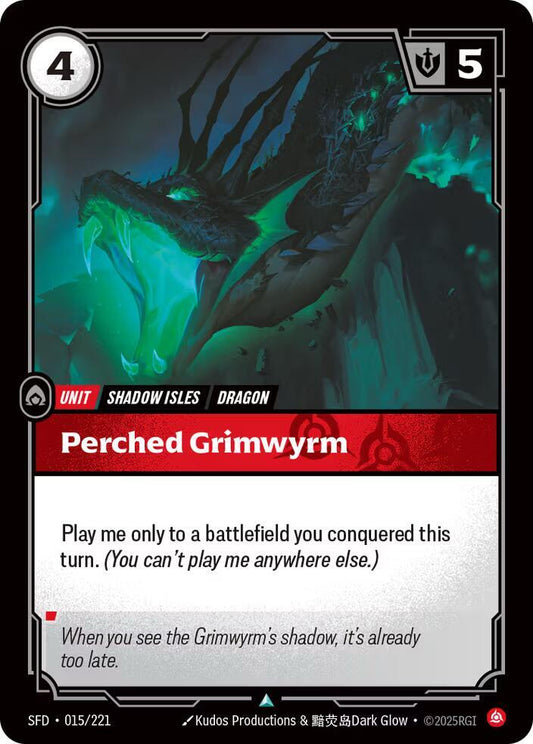 Perched Grimwyrm [Spiritforged] 015/221