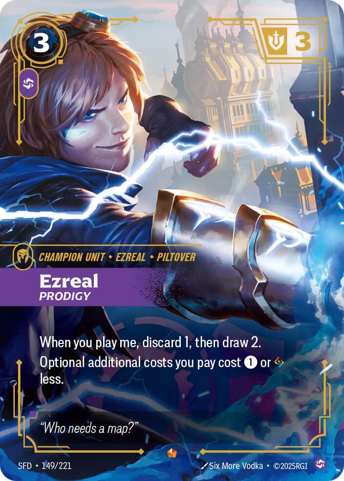 Ezreal, Prodigy [Spiritforged] 149/221