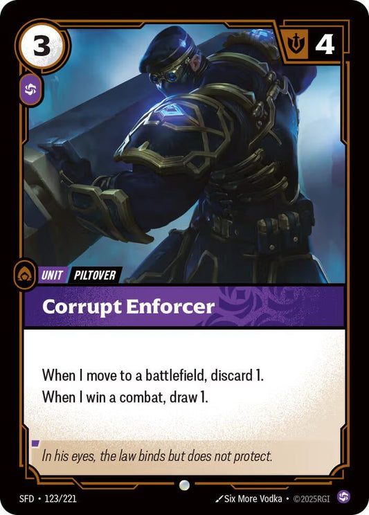 Corrupt Enforcer [Spiritforged] 123/221