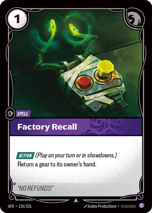 Factory Recall [Spiritforged] 135/221