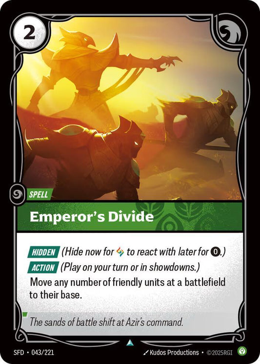 Emperor's Divide [Spiritforged] 043/221
