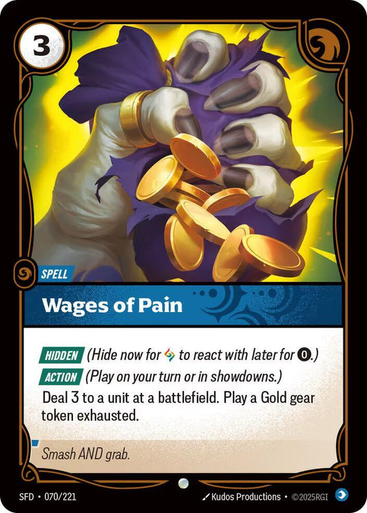 Wages of Pain [Spiritforged] 070/221