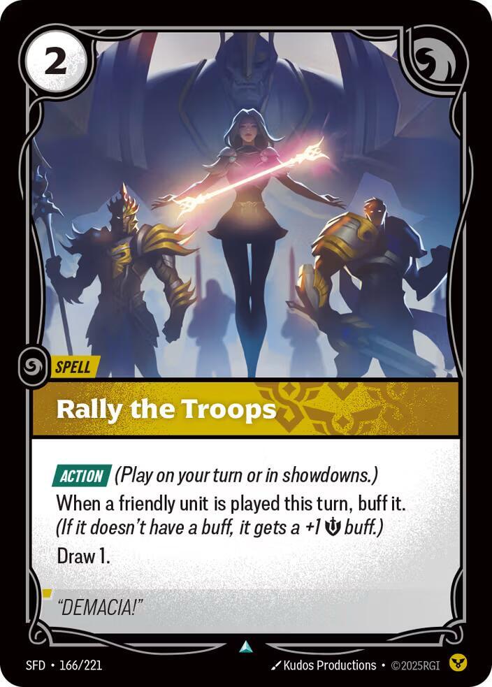 Rally the Troops [Spiritforged] 166/221