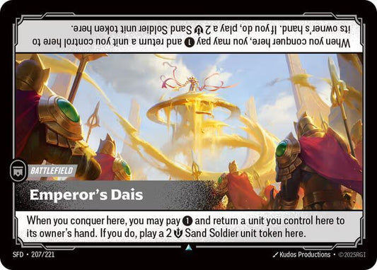 Emperor's Dais [Spiritforged] 207/221