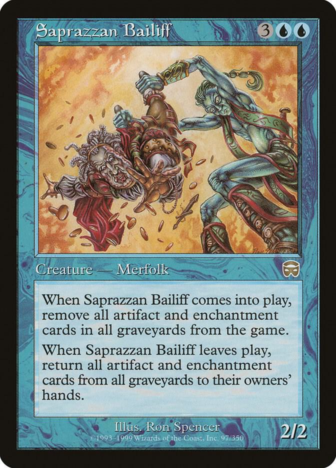 Saprazzan Bailiff [Mercadian Masques] 97