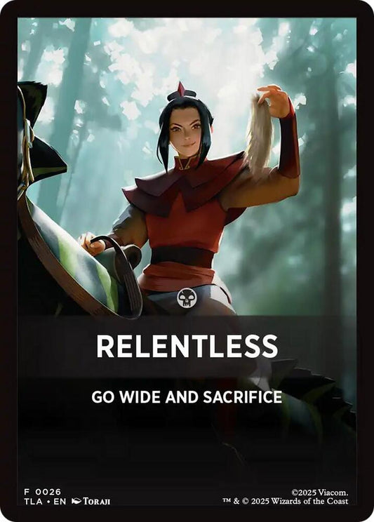 Relentless Theme Card [Avatar: The Last Airbender] 26