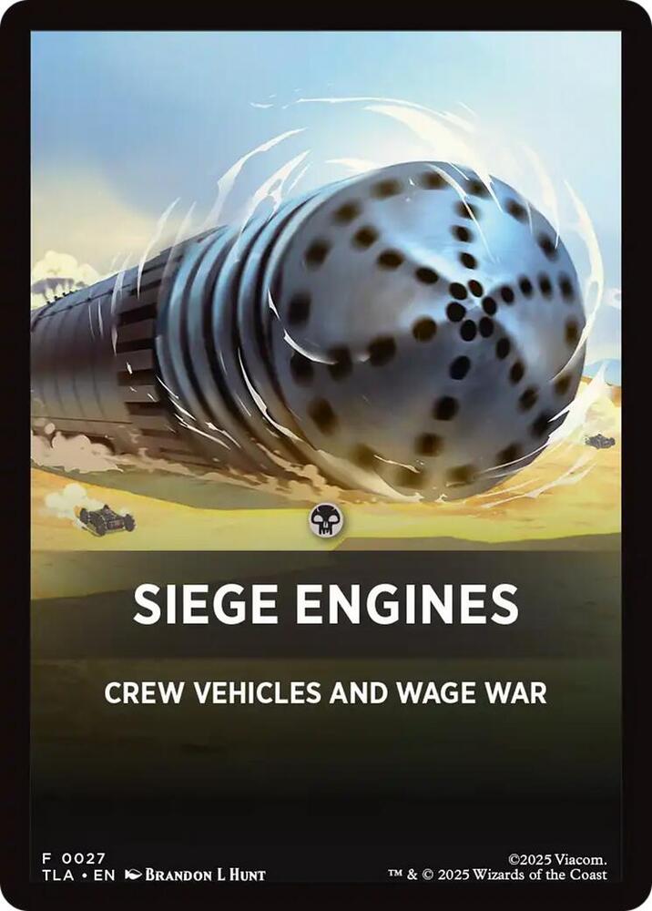 Siege Engines Theme Card [Avatar: The Last Airbender] 27