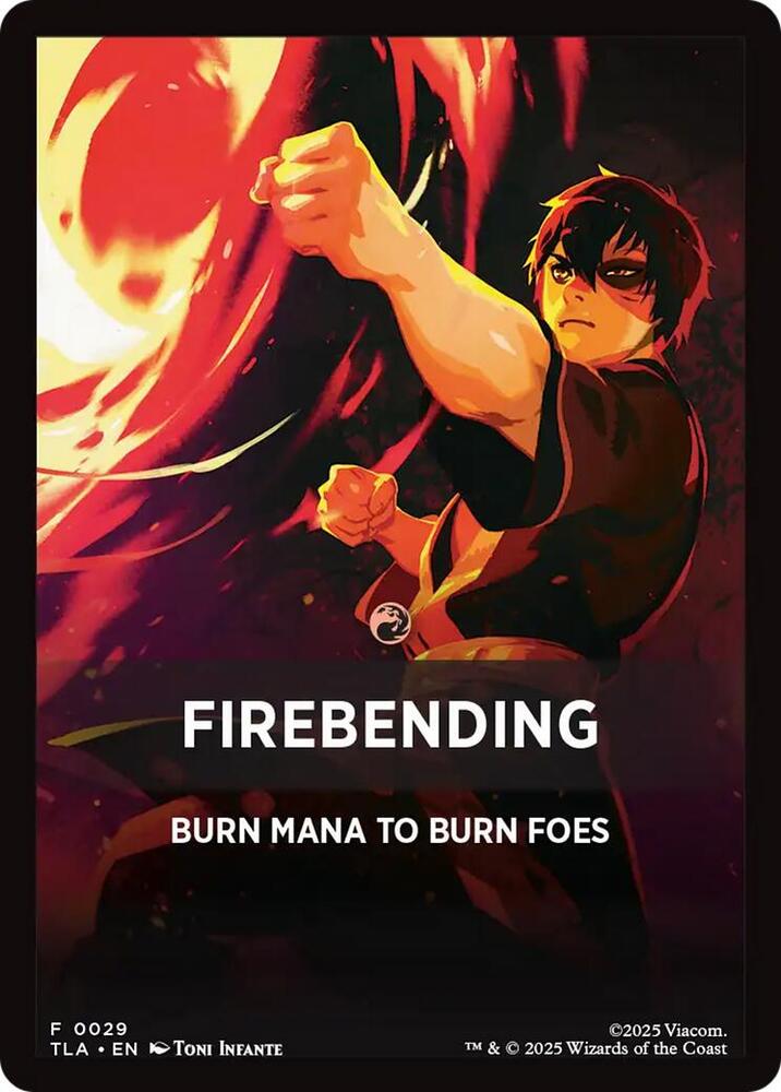 Firebending Theme Card (0029) [Avatar: The Last Airbender] 29