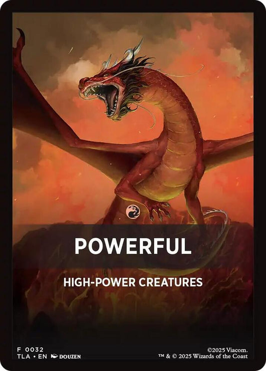 Powerful Theme Card [Avatar: The Last Airbender] 32