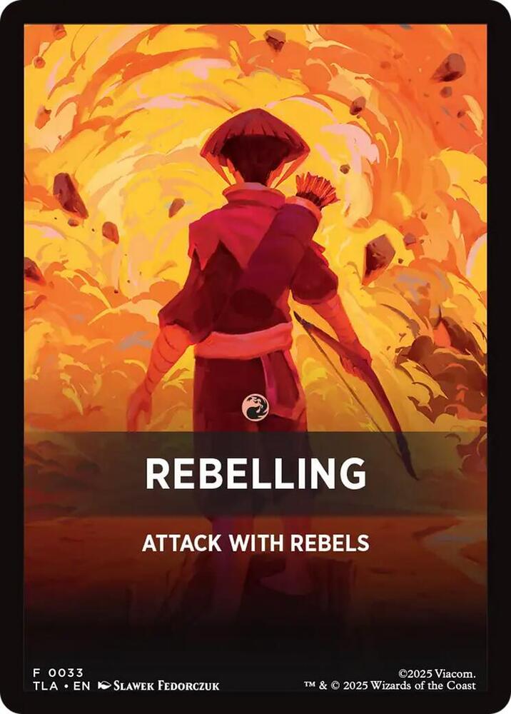 Rebelling Theme Card [Avatar: The Last Airbender] 33