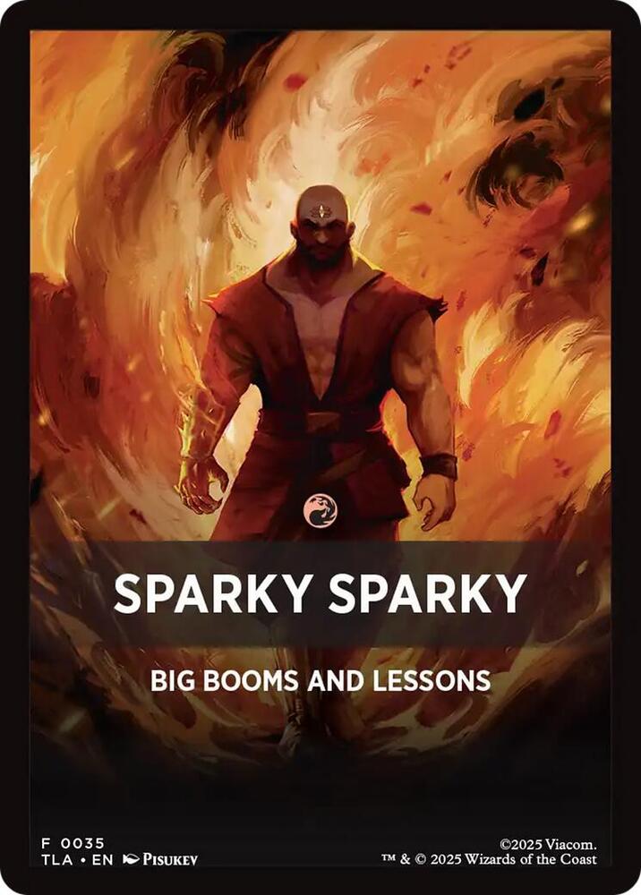 Sparky Sparky Theme Card [Avatar: The Last Airbender] 35
