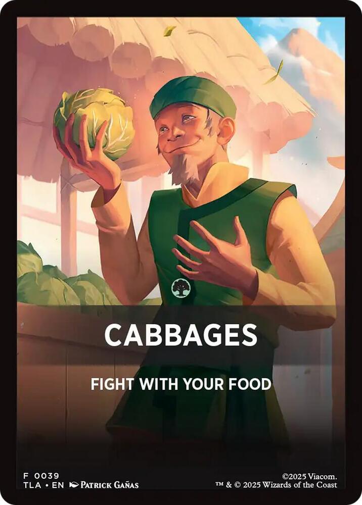 Cabbages Theme Card [Avatar: The Last Airbender] 39