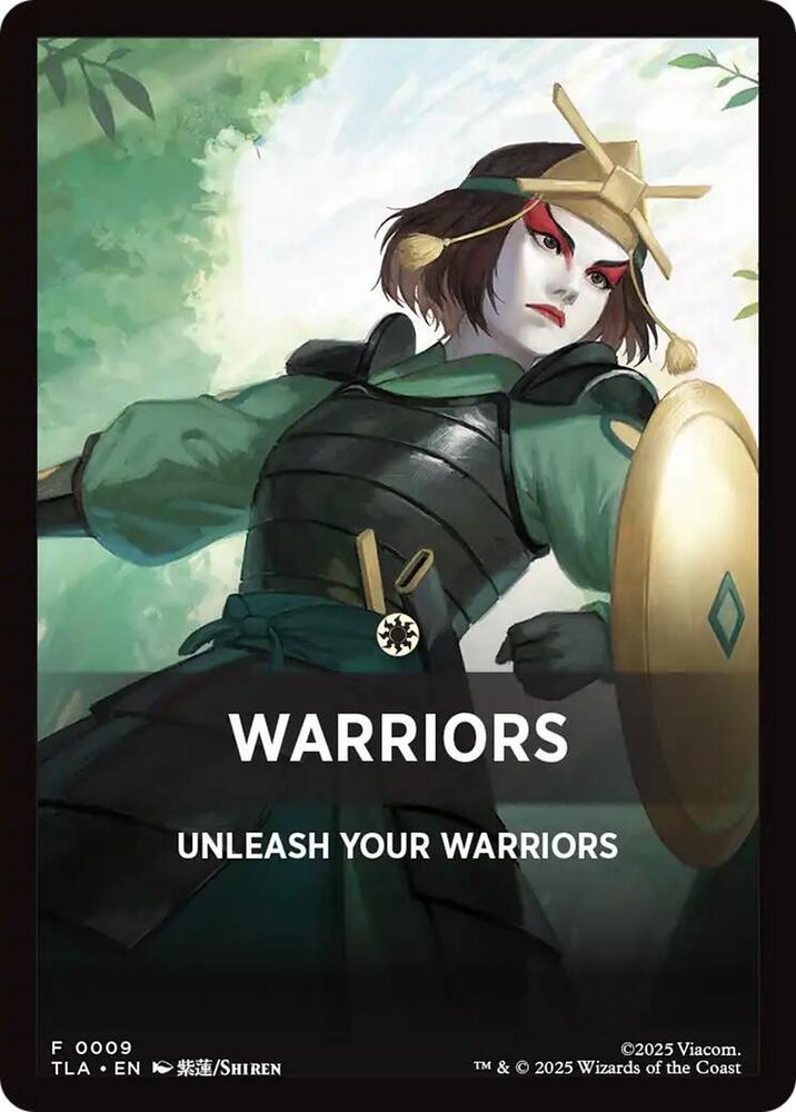 Warriors Theme Card [Avatar: The Last Airbender] 9