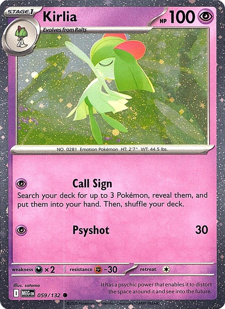 Kirlia (Cosmos Holo) [Miscellaneous Cards & Products] 059/132