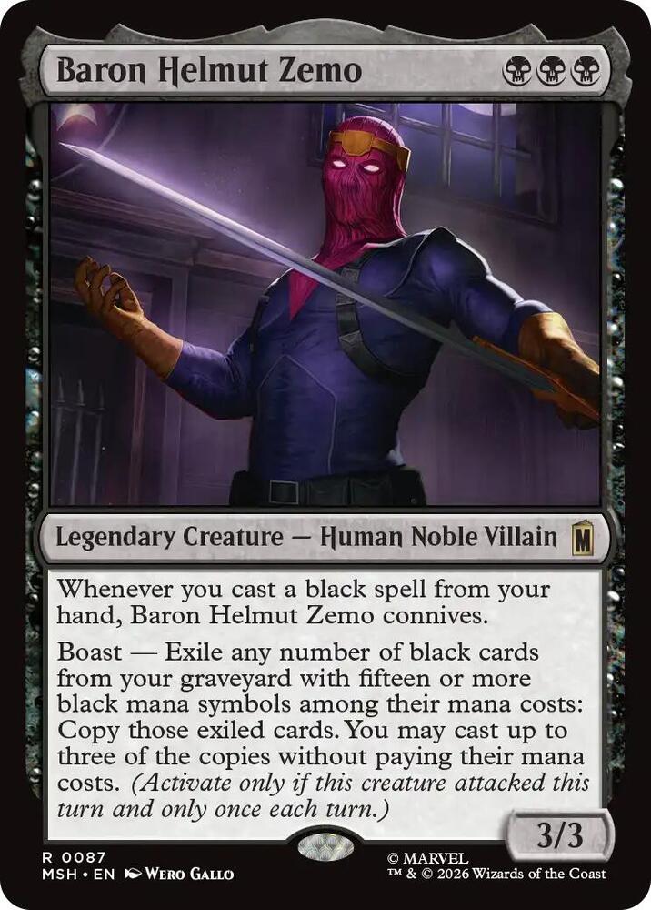 Baron Helmut Zemo [Marvel Super Heroes] 87