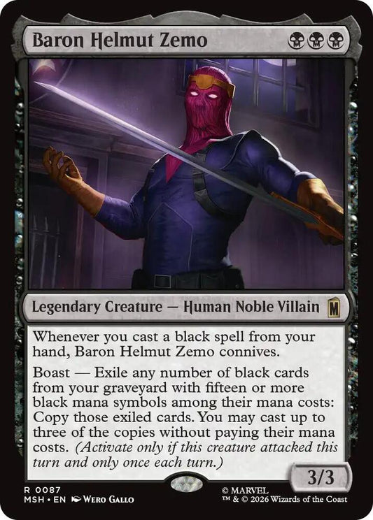 Baron Helmut Zemo [Marvel Super Heroes] 87