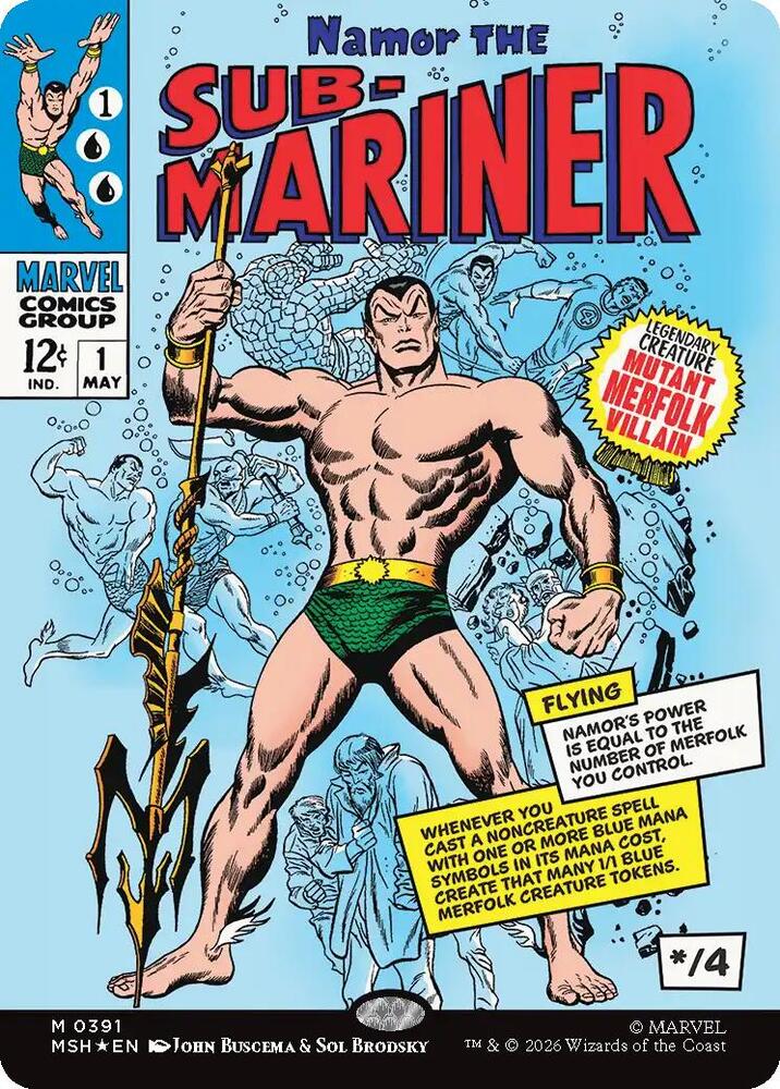 Namor The Sub-Mariner (Borderless) [Marvel Super Heroes] 391