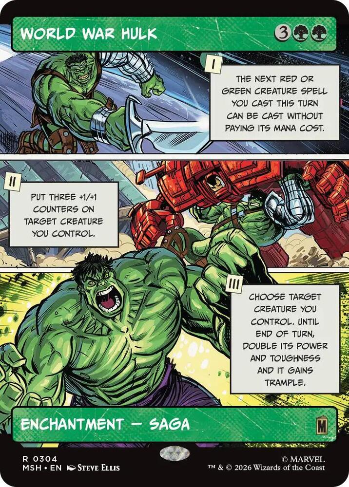 World War Hulk (Borderless) [Marvel Super Heroes] 304