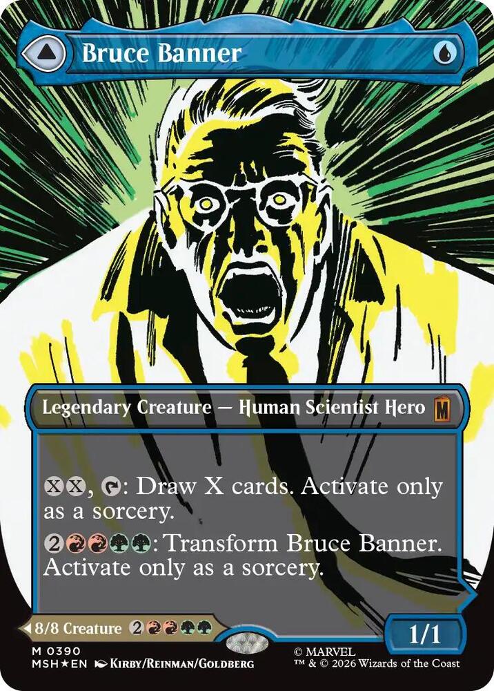 Bruce Banner (Borderless) [Marvel Super Heroes] 390