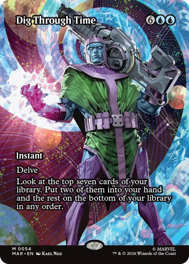 Dig Through Time (Borderless) [Marvel Universe Eternal-Legal] 54