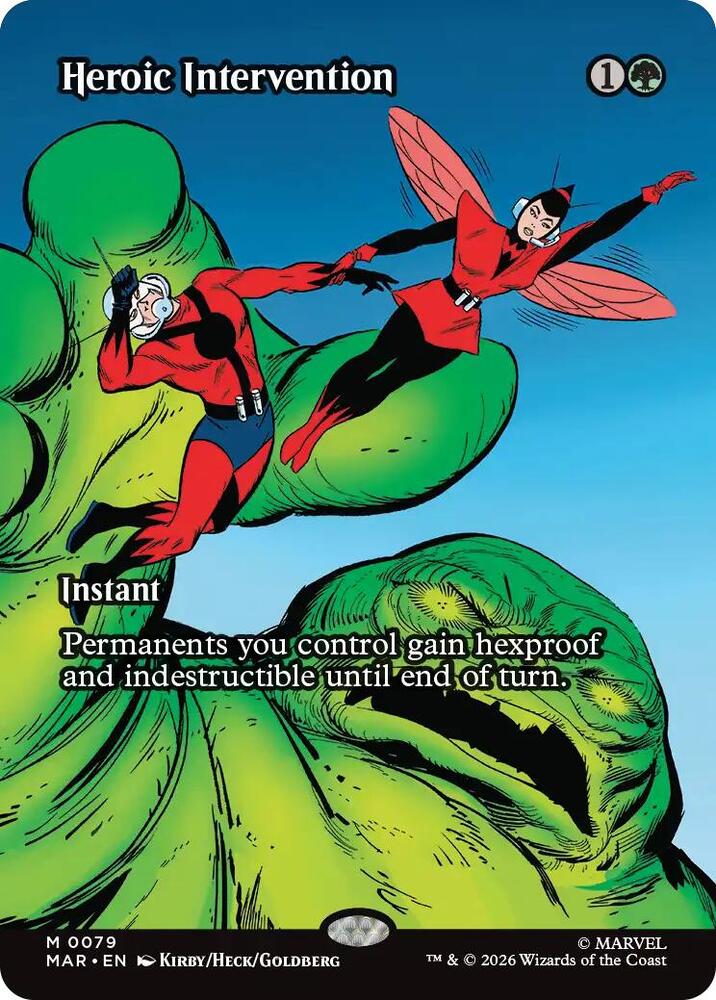 Heroic Intervention (0079) (Borderless) [Marvel Universe Eternal-Legal] 79