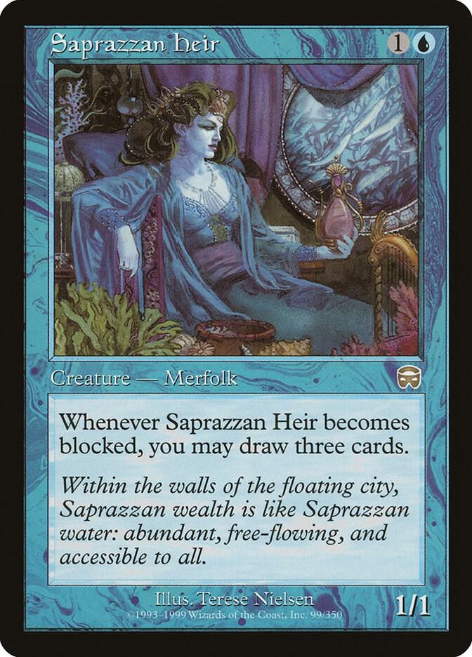 Saprazzan Heir [Mercadian Masques] 99