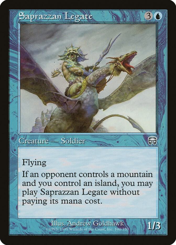 Saprazzan Legate [Mercadian Masques] 100