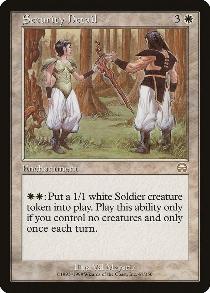 Security Detail [Mercadian Masques] 47