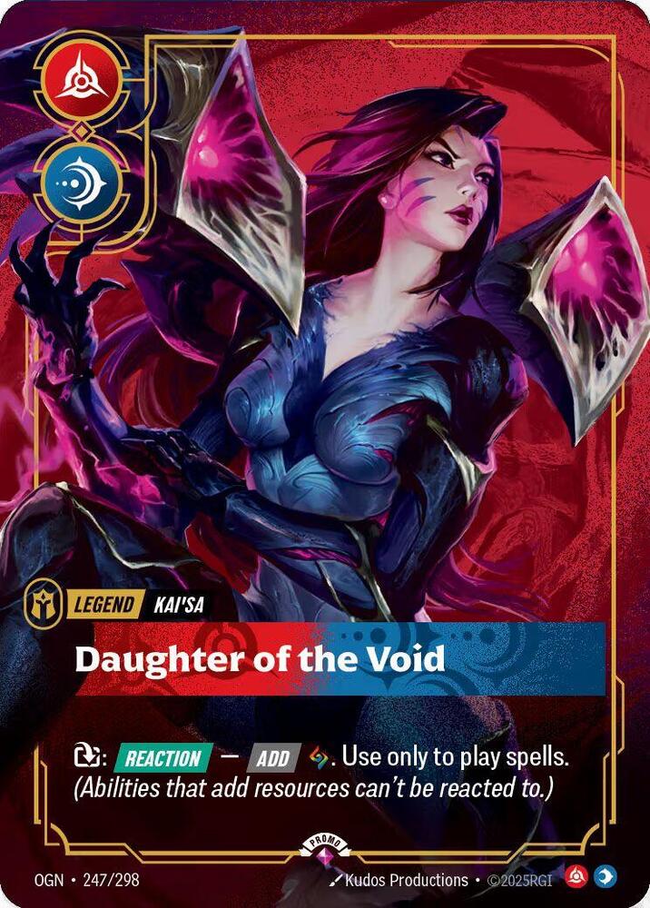 Kai'Sa - Daughter of the Void (Metal) [Riftbound Organized Play Promotional Cards] 247/298