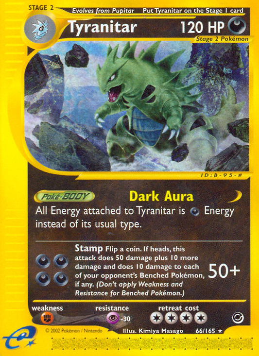 Tyranitar - 66/165 Expedition Base Set